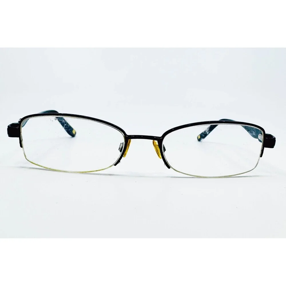 BCBGMAXAZRIA Eyeglasses Womens Purple Belinda Semi-Rimless 50-17-130